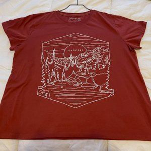Eddie Bauer Adventure T shirt Women's XL